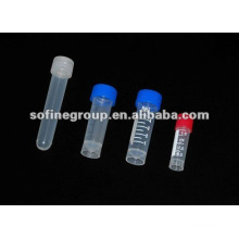Laboratory Disposable Plastic Freezing Tubes 1.5ml,1.8ml,5ml,8ml with CE&ISO